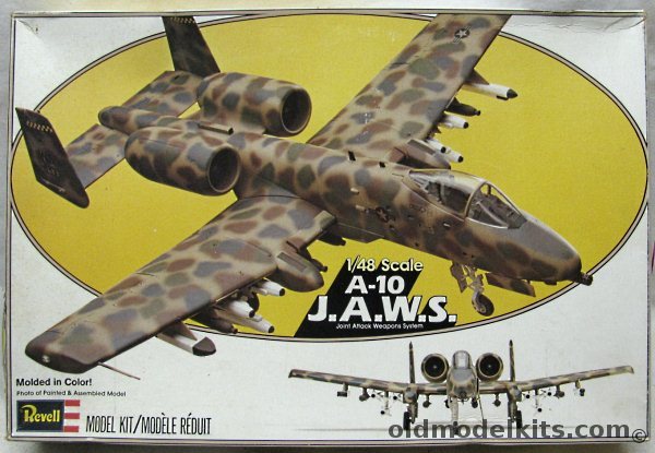 Revell 1/48 Fairchild A-10 Thunderbolt II, 4503 plastic model kit